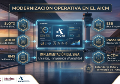 Nuevo Sistema de Gestión Aeroportuaria (SIGA) en el AICM: Implicaciones Operativas y Legales