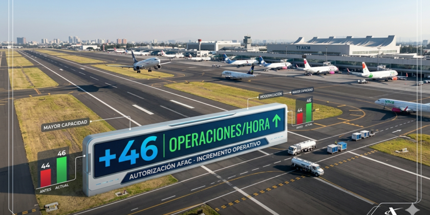 Resolución por la que se autoriza el incremento de operaciones en el AICM